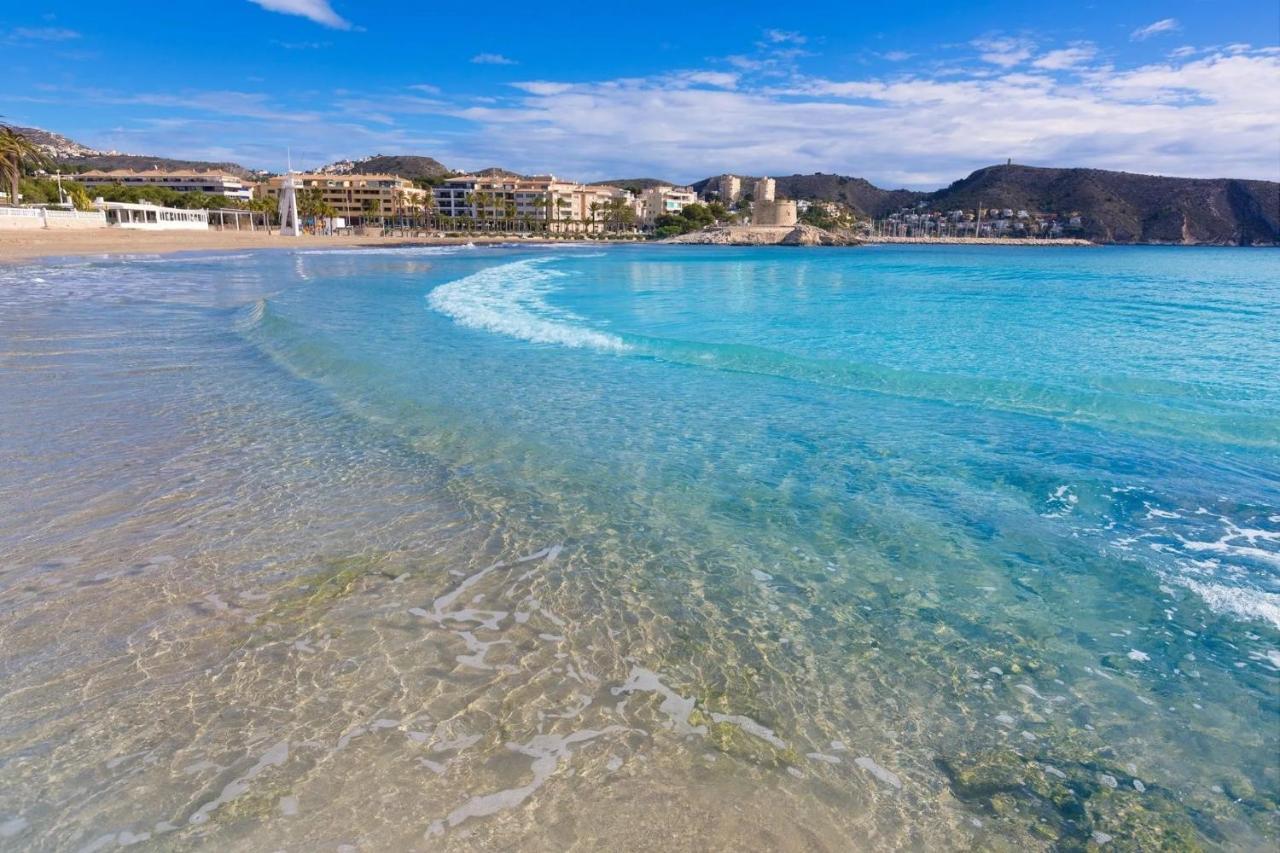 Luxury Apartment In The Heart Of Moraira & 200Mtrs From The Sea ภายนอก รูปภาพ