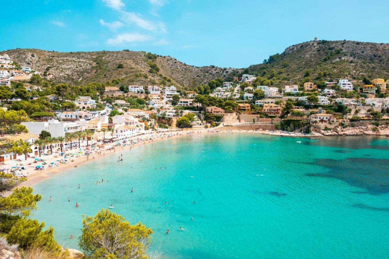 Luxury Apartment In The Heart Of Moraira & 200Mtrs From The Sea ภายนอก รูปภาพ